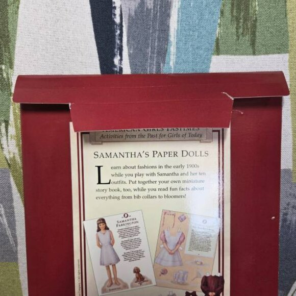 Vtg American Girls Collection Samantha’s Pastimes 4 Activity Craft Book Set - Picture 8 of 11